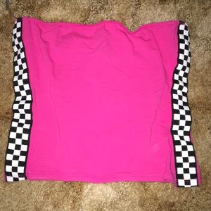 Neon Pink Tube Top